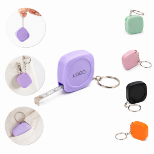 Dual-Scale Keychain Ruler Tape Measure